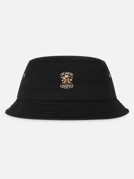 Line Dancing Line Dance Line Dancer Geschenk - Kinder Bucket Hat - Schwarz