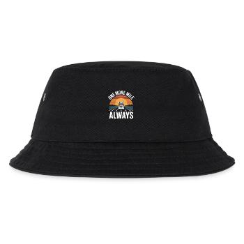 Berufskraftfahrer One More Mile Always Geschenk - Kinder Bucket Hat - Schwarz - Vorne