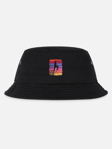 Boulderer Boulder Bouldern - Kinder Bucket Hat - Schwarz