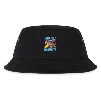 What is a kilometer? Patriotic humor - Kids’ Bucket Hat - black - Front