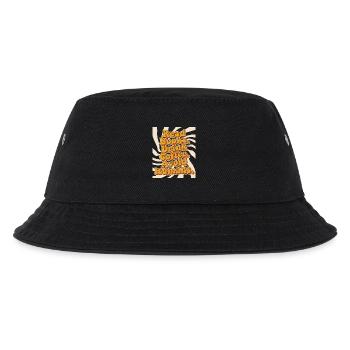 Introvertiert Leseratte Kaffee Bücher  - Kinder Bucket Hat - Schwarz - Vorne
