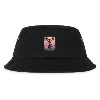 Cheerleader Cheer Mom Cheerleading - Kinder Bucket Hat - Schwarz - Vorne