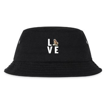 Murmeltiere Murmeltier - Kinder Bucket Hat - Schwarz - Vorne