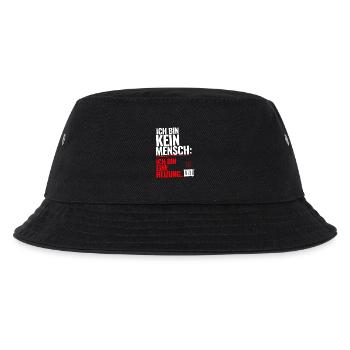 Ich bin keine Heizung Spruch T-Shirt Geschenk - Kinder Bucket Hat - Schwarz - Vorne