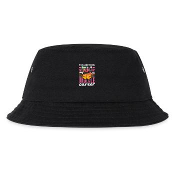 This Job Thing Is Messing Up My Ukulele Career - Kinder Bucket Hat - Schwarz - Vorne