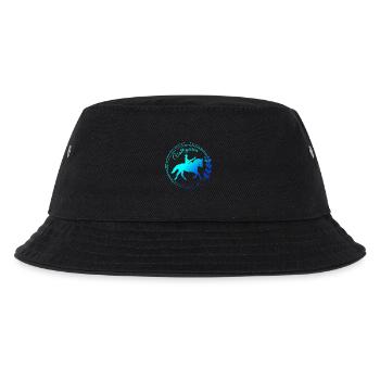 Voltigieren Mühle: Volti Pferdesport Pflichtübung - Kinder Bucket Hat - Schwarz - Vorne