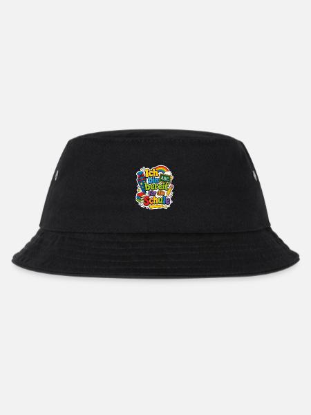 Schulkind 2026 Einschulung 2026 Schulanfang - Kinder Bucket Hat - Schwarz