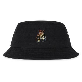 Boxing Gloves Retro Style - Kids’ Bucket Hat - black - Front