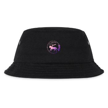 Voltigieren Flanke: Volti Pferdesport Pflichtübung - Kinder Bucket Hat - Schwarz - Vorne