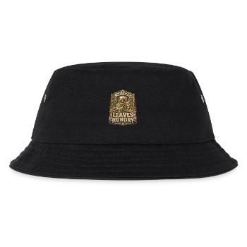 Libanon Libanese No One Leaves Hungry - Kinder Bucket Hat - Schwarz - Vorne