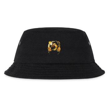 Biene Honig Imker Honigwabe Bienchen Insekt - Kinder Bucket Hat - Schwarz - Vorne
