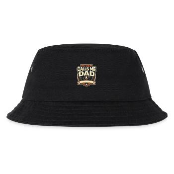 Space Dad Galaxy Dad Best Dad In The Galaxy - Kids’ Bucket Hat - black - Front