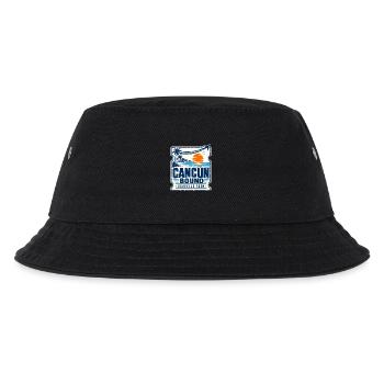 Strandurlaubsgeschenke, bald Boarding Richtung Cancun - Kinder Bucket Hat - Schwarz - Vorne