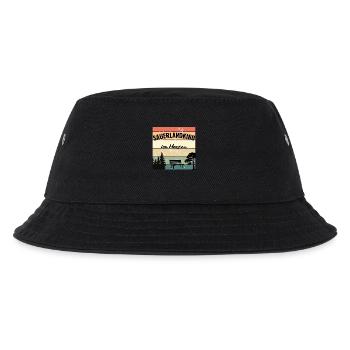 Sauerlandkind im Herzen - Kinder Bucket Hat - Schwarz - Vorne