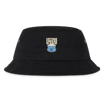 Proteinreiches Snack-geschenk Für Feinschmecker - Kinder Bucket Hat - Schwarz - Vorne