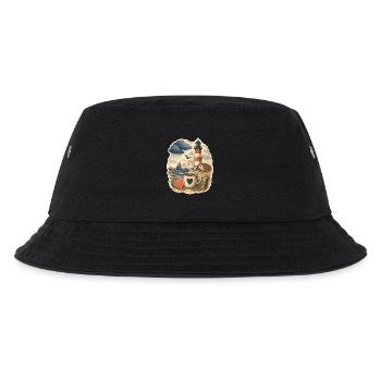 North Coast Lighthouse - Kids’ Bucket Hat - black - Front