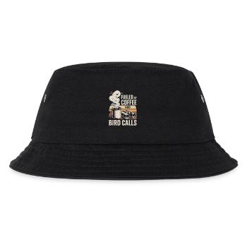 Coffee energy and bird call - Kids’ Bucket Hat - black - Front