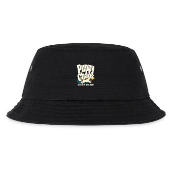Puppy Chaos Cream Golden Retriever Dog Lover - Kids’ Bucket Hat - black - Front