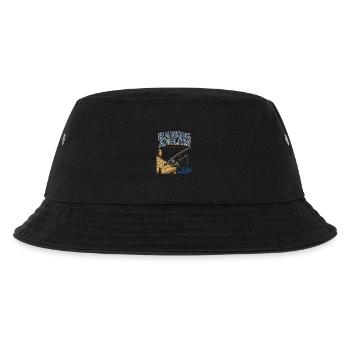 Raising Anglers At The Dock Freshwater Fishing Fam - Kids’ Bucket Hat - black - Front