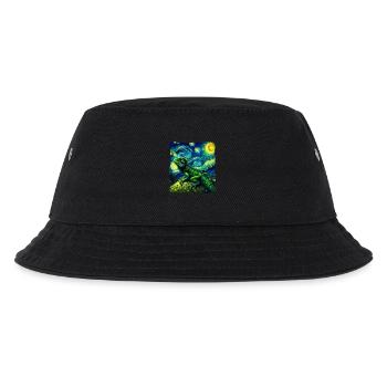 Chinese Water Dragon Starry Night - Kids’ Bucket Hat - black - Front