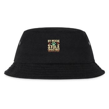 First Christmas with - Kids’ Bucket Hat - black - Front