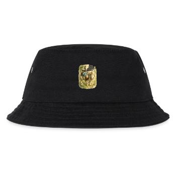 Just turn the world upside down – bangs - Kids’ Bucket Hat - black - Front