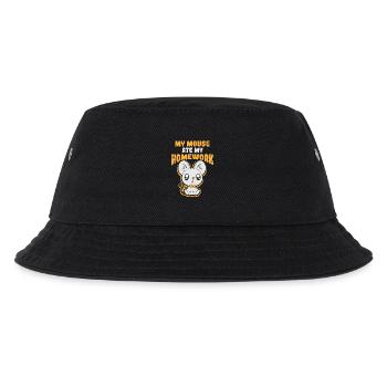 Meine Maus hat meine Hausaufgaben gefressen. - Kinder Bucket Hat - Schwarz - Vorne