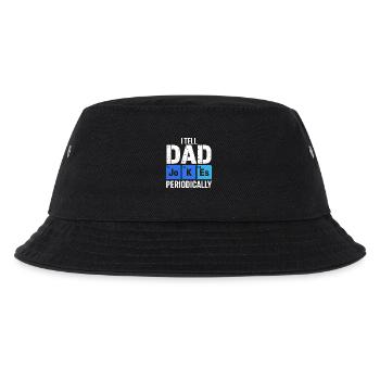 Dad Jokes Periodically Tee - Kids’ Bucket Hat - black - Front