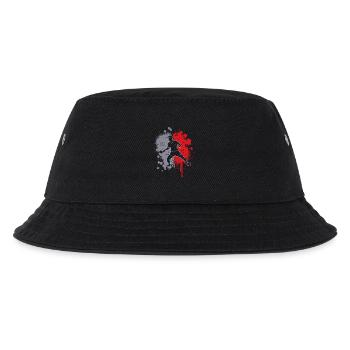 Table Tennis Splashes of Color Table Tennis Players Boys - Kids’ Bucket Hat - black - Front