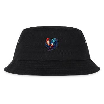 Hahn - Kinder Bucket Hat - Schwarz - Vorne