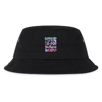 Bodyguard Of The K-Pop Birthday Girl - Kids’ Bucket Hat - black - Front