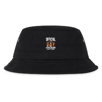 Official Schlager Party Crew Rentiere Festival - Kinder Bucket Hat - Schwarz - Vorne
