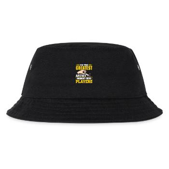 Schach Schachspieler Schachbrett - Kinder Bucket Hat - Schwarz - Vorne