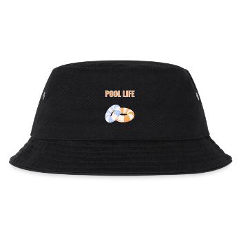 Pool Life – Summer at your favourite pool - Kids’ Bucket Hat - black - Front