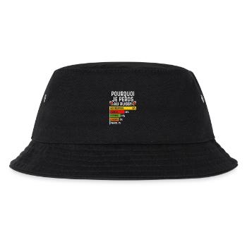 Rugby Cadeau humour personnalisé - Bob Enfant - noir - Devant