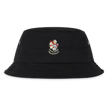 Telle Mère Telle Fille Rétro Bandana - Bob Enfant - noir - Devant