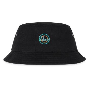 Vibes, Vibes - Kinder Bucket Hat - Schwarz - Vorne