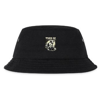 This Is Bullshit Toilet Humor Sarcasm - Kids’ Bucket Hat - black - Front