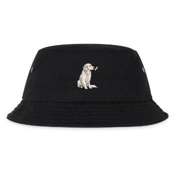 Motif de chien libellule Golden Retriever pour les amateurs de chiens - Bob Enfant - noir - Devant