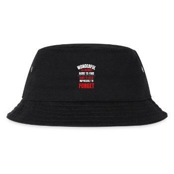 Coworker Farewell Gift - Kids’ Bucket Hat - black - Front