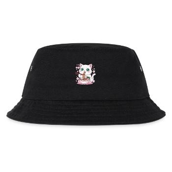 Ramen Chaton Nouilles - Bob Enfant - noir - Devant