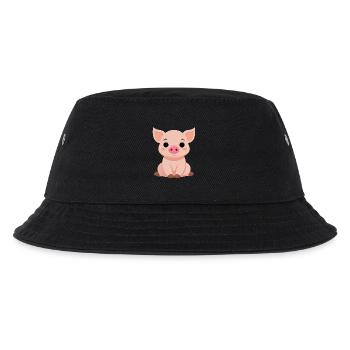 Petit cochon mignon - Bob Enfant - noir - Devant