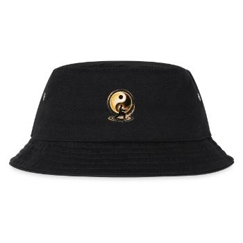 Tai Chi Zen Meditation – Chi Qigong Training  - Kinder Bucket Hat - Schwarz - Vorne