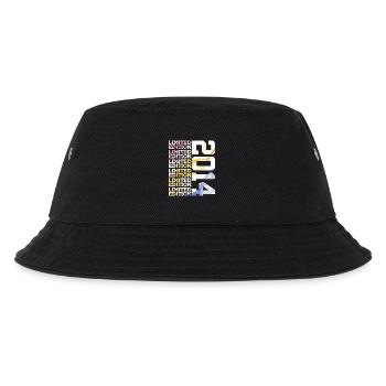 LIMITED EDITION 2014 - 12 JAHRE - 12. GEBURTSTAG - Kinder Bucket Hat - Schwarz - Vorne
