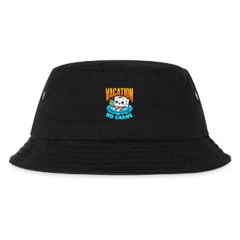 Das Einsteigen In Flugzeuge lustig - Kinder Bucket Hat - Schwarz - Vorne