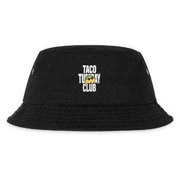 Taco Tuesday Club mit cooler Sonnenbrille - Kinder Bucket Hat - Schwarz - Vorne