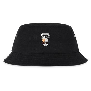 Schaf Unschaf Gestochen Schaf Wortspiel - Kinder Bucket Hat - Schwarz - Vorne