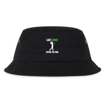Golf-Junggesellenabschied - Kinder Bucket Hat - Schwarz - Vorne
