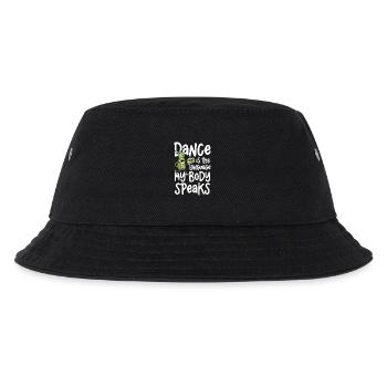 La danse est la langue que mon corps parle - Bob Enfant - noir - Devant
