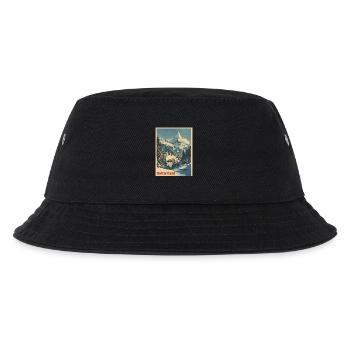 Paysage vintage du Cervin en Suisse - Bob Enfant - noir - Devant